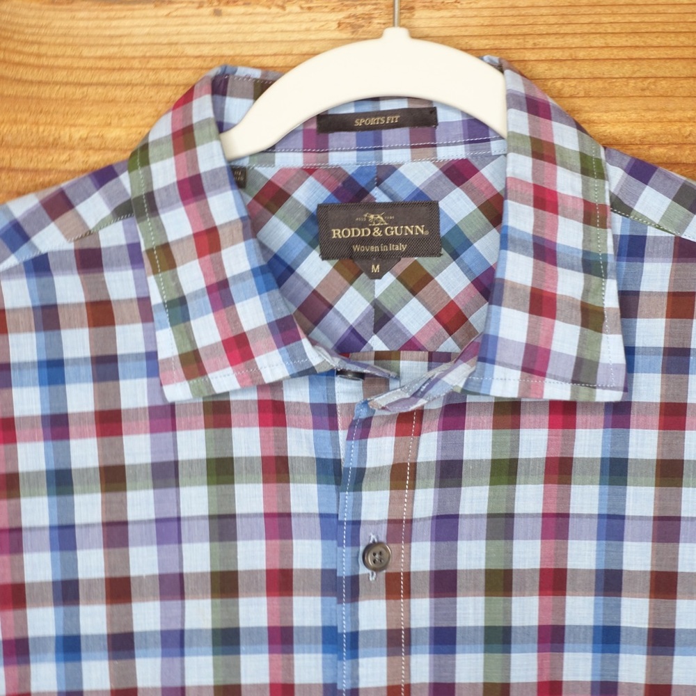 Rodd & Gunn Sports Fit Woven Check Shirt M